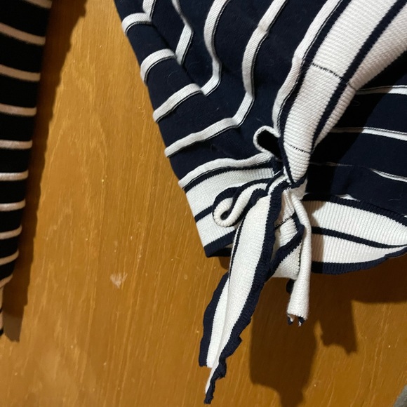 Bishop + Young Side Tie Striped Sweater - Picture 3 of 3